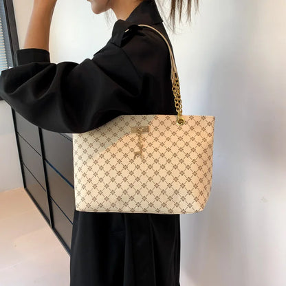 LuxeEase – Soft Leather Tote Bag - R&N 