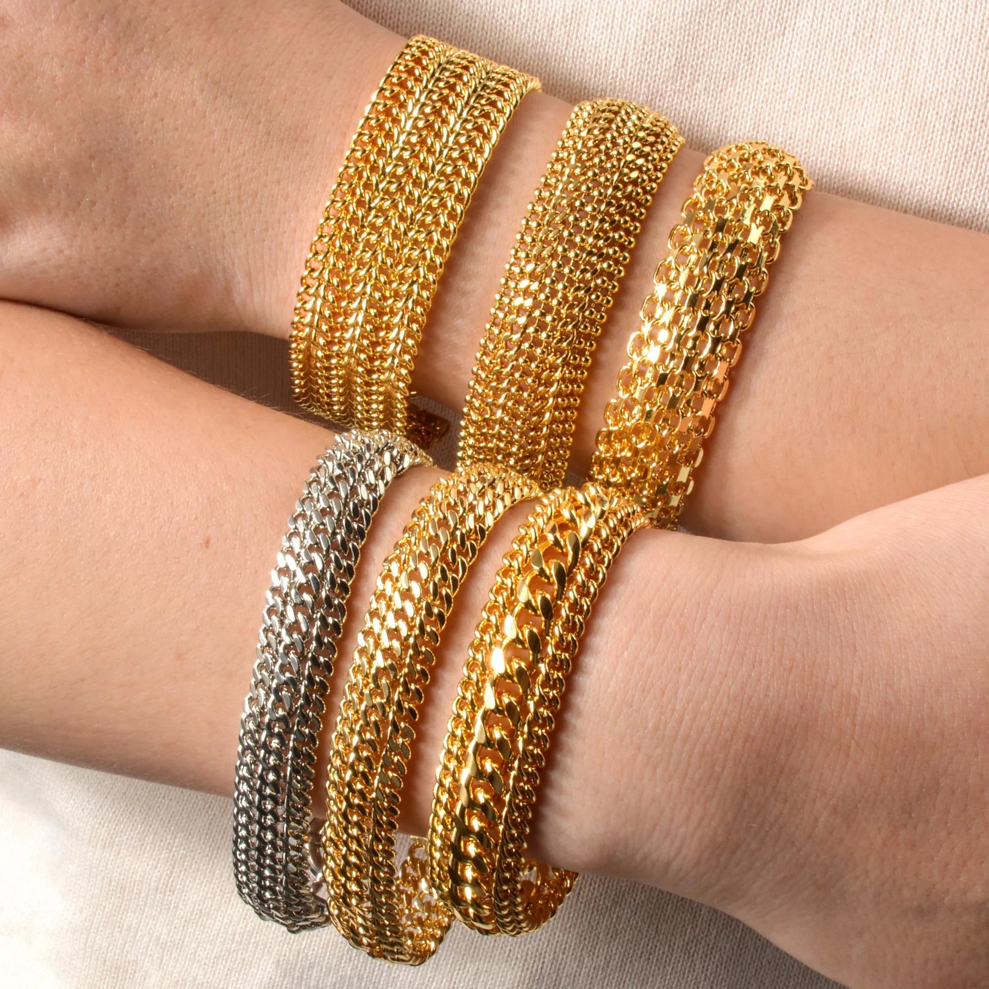 Rebel Core Kupfermetall mit glänzender 18K Gold - R&N 