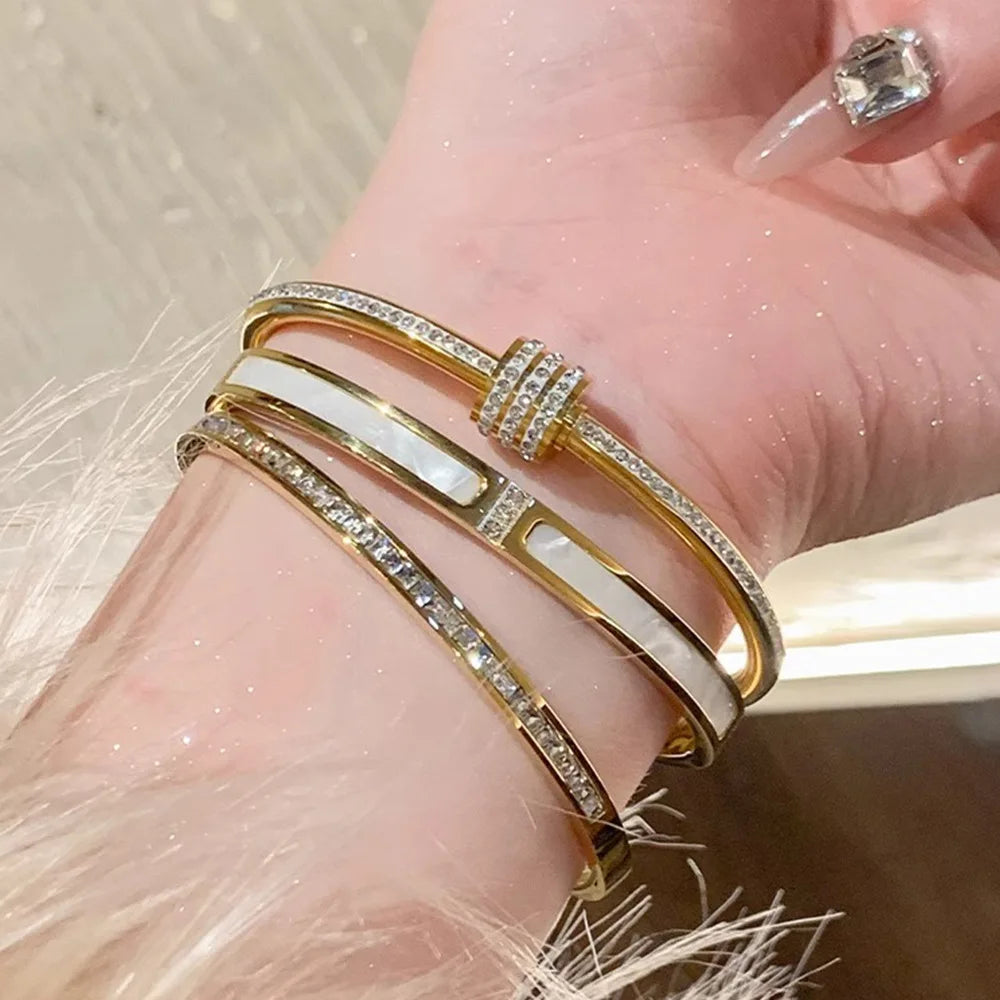 Elegant Starlet Bangle - R&N 