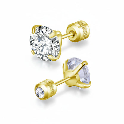 Itanium Steel Stud Earring - R&N 