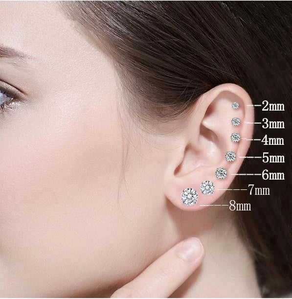Itanium Steel Stud Earring - R&N 